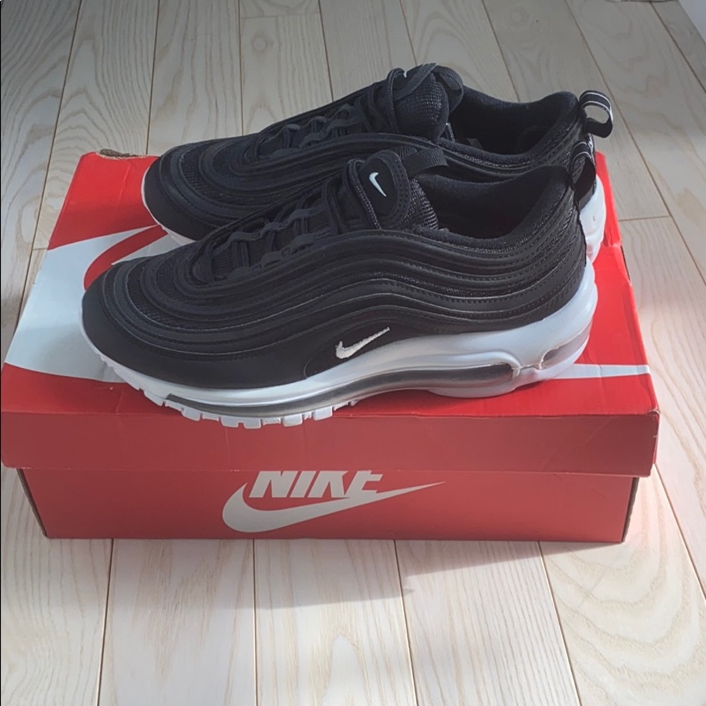 NIKE AIR MAX 97- Black&White MEN Size 6/ WOMEN 7.5 - Picture 12 of 12